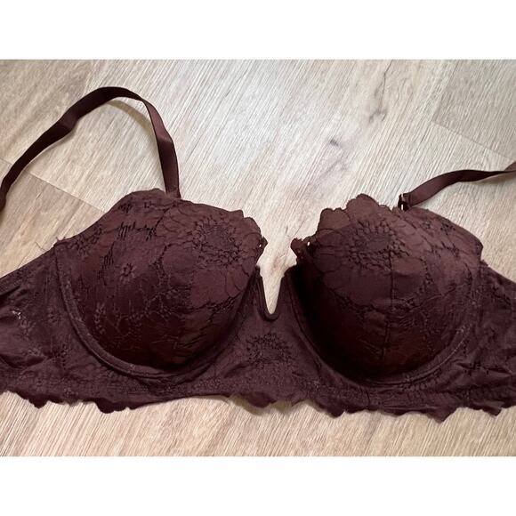 Aerie Balconett Underwire Brown Bra 36D- NWT - Picture 1 of 5